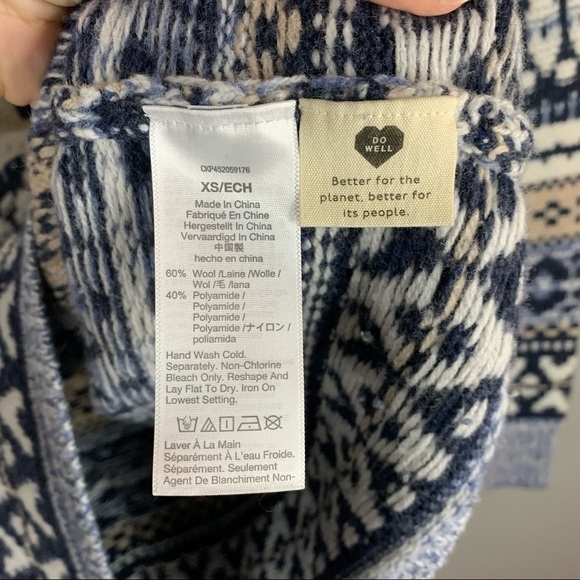 Madewell Forrest Fair Isle V-Neck Sweater - Picture 7 of 7